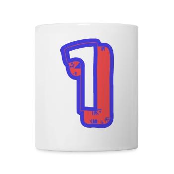 1. 1 JAHR. 1. JAHRESTAG. 1 JAHR GEBURTSTAG - Tasse - Weiß - Vorne