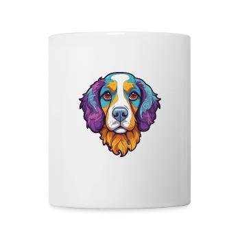Cao de Castro Laboreiro Hunderasse Cartoon Kawaii I - Tasse - Weiß - Vorne