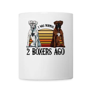 boxeur - Mug blanc - blanc - Devant