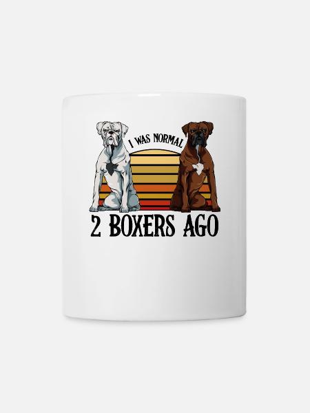boxeur - Mug blanc - blanc