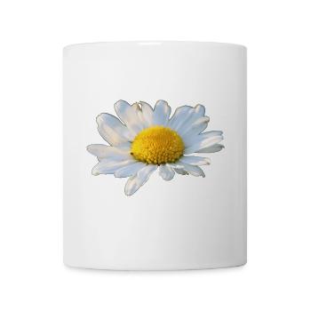 Margeriten Margerite weiße Blume Gänseblume - Tasse - Weiß - Vorne