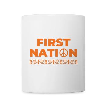 first nation indigen USA - Tasse - Weiß - Vorne