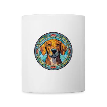 Alano Español Hunderasse Buntes Glas Wat - Tasse - Weiß - Vorne