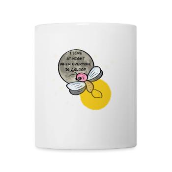 Kleines Glühwürmchen - Tasse - Weiß - Vorne