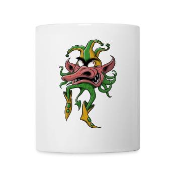 🤡 CIRCUS CLOWN Spaß und seltsame Geschenkartikel - Tasse - Weiß - Vorne