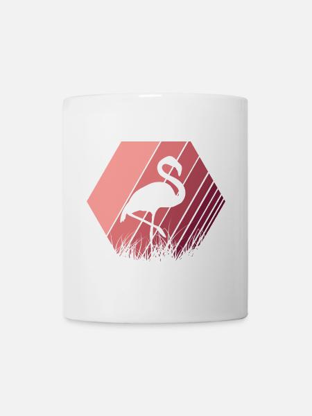Flamingo - Tasse - Weiß