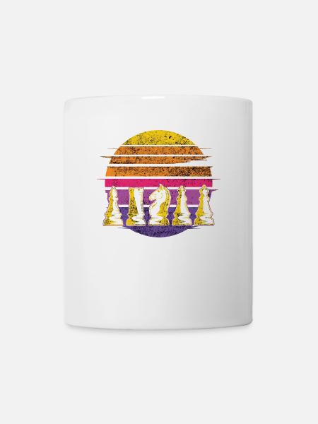 Chess Vintage - Tasse - Weiß