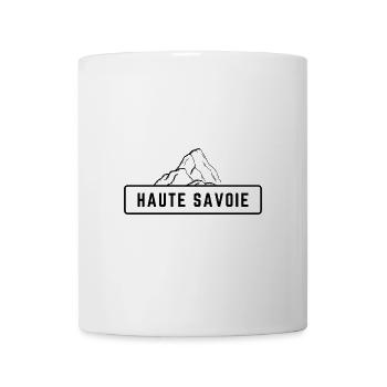 Haute Savoie Schwarzer Berg - Tasse - Weiß - Vorne