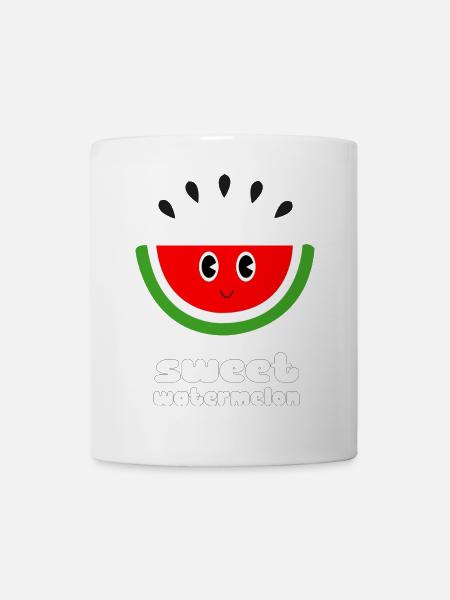 Süße Wassermelone - Tasse - Weiß