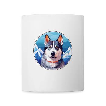 Cao De Seo Miguel Hunderasse Cartoon Kawaii Waterco - Tasse - Weiß - Vorne