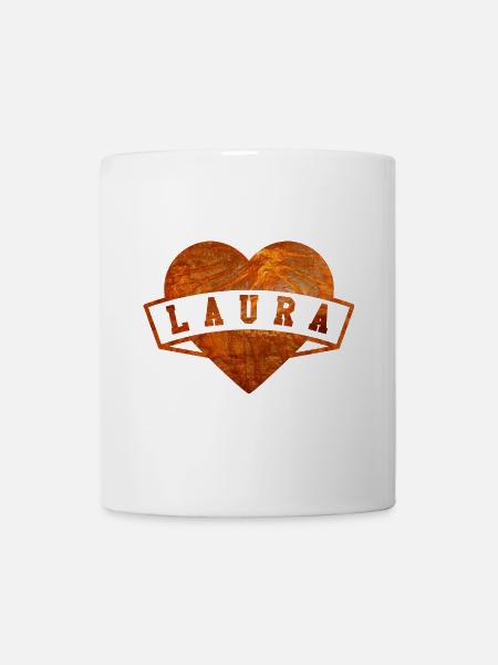 Laura - Tasse - Weiß