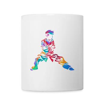 Gelassener Tai Chi Meditierender - Tasse - Weiß - Vorne