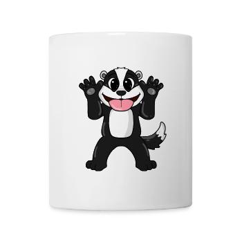 Dachs - Tasse - Weiß - Vorne