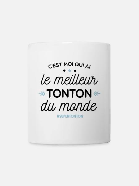 Bester Onkel - Superonkel - Tasse - Weiß