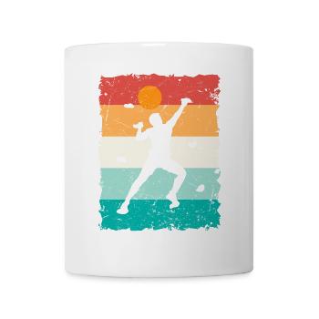 Boulder Klettern Bouldern Kletterer Bergsteiger - Tasse - Weiß - Vorne
