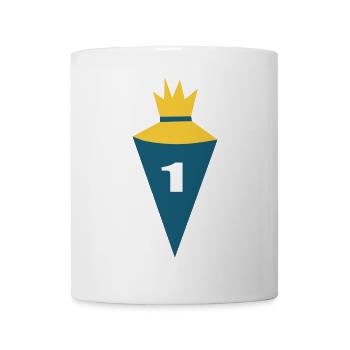 Schultüte, Schulkind 1.Klasse, Schule, Schulanfang - Tasse - Weiß - Vorne
