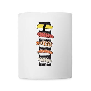 Sushi - Tasse - Weiß - Vorne