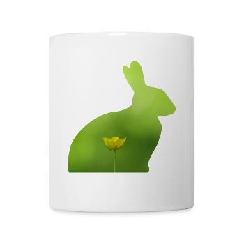 Hase - Tasse - Weiß - Vorne