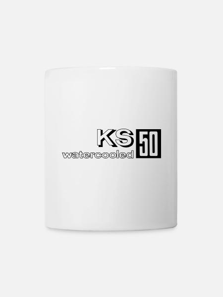 Zündapp KS 50 watercooled - Tasse - Weiß