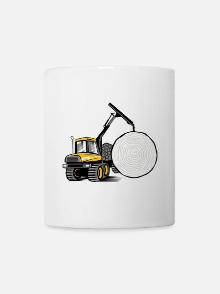 Spediteur T-Shirts, Hoodies, Geschenke - Tasse - Weiß