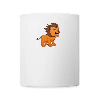 Lion Löwe - Tasse - Weiß - Vorne
