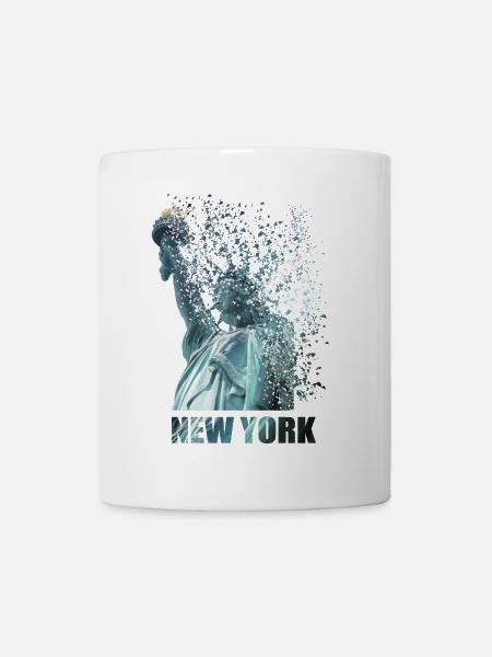 Freiheitsstatue - Tasse - Weiß