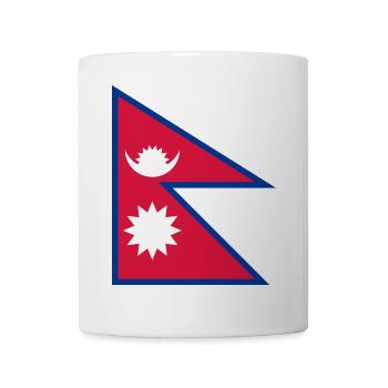 Nepal - Tasse - Weiß - Vorne