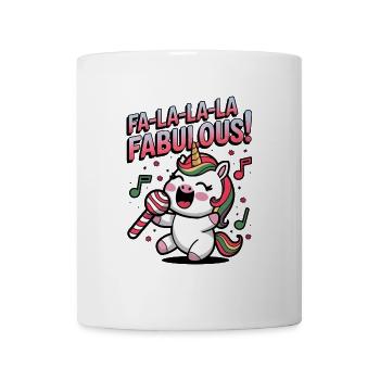 Fa-la-la-la Fabulous! - Mug - white - Front