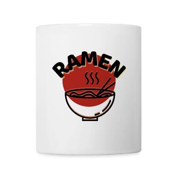 Shoyu Ramen ist eine köstliche japanische Suppe - Ich liebe Ramen - Tasse - Weiß - Vorne