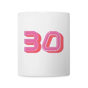 30. 30 YEARS. 30th ANNIVERSARY. 30 YEARS ANNIVERSARY. - Mug - white - Front
