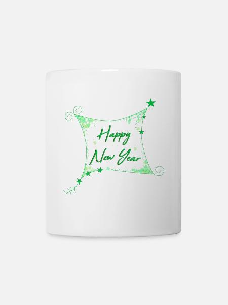 Happy New Year Silvester - Tasse - Weiß