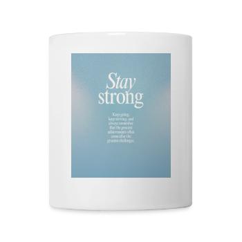 STAY STRONG - Bleib stark - Tasse - Weiß - Vorne