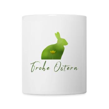 Frohe Ostern Ostern - Tasse - Weiß - Vorne