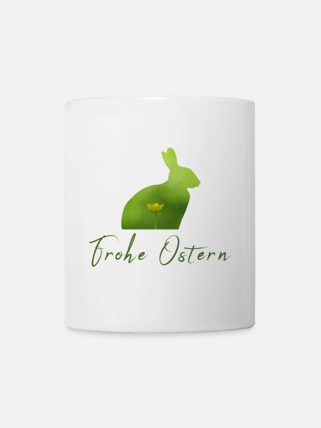 Frohe Ostern Ostern - Tasse - Weiß