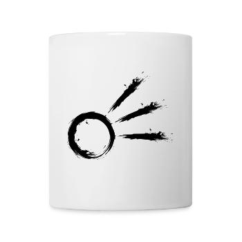 Komet Symbol Schweifstern Astrologie Astronomie - Tasse - Weiß - Vorne