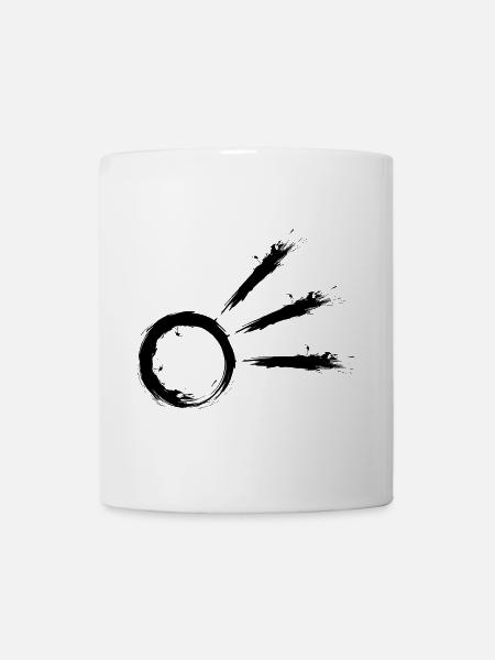 Komet Symbol Schweifstern Astrologie Astronomie - Tasse - Weiß