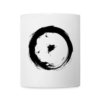 Astronomische Symbole Sonne Symbol Design - Tasse - Weiß - Vorne
