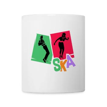 Überschwänglicher Ska Tanzabend - Tasse - Weiß - Vorne