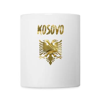 Kosovo - Tasse - Weiß - Vorne