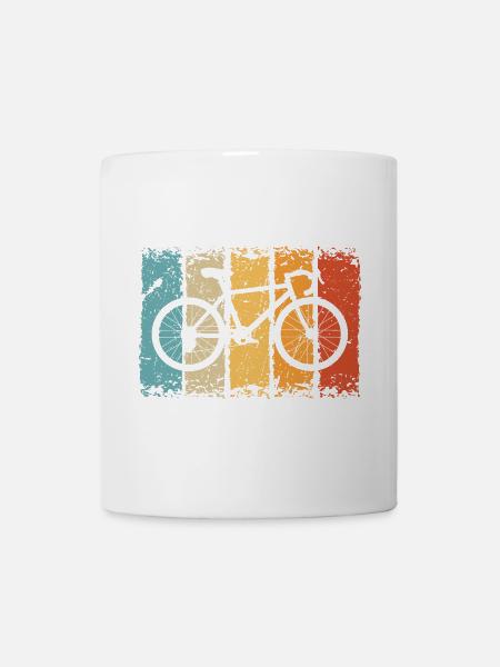 Fahrrad - Tasse - Weiß