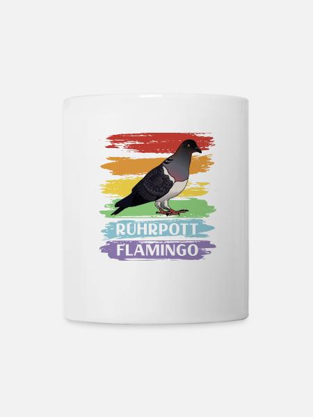 Ruhrpott Flamingo - Tasse - Weiß