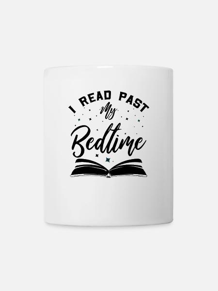 Bücher lesen - Tasse - Weiß