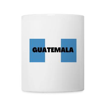 Guatemala in guatemaltekischen Flaggenfarben - Tasse - Weiß - Vorne
