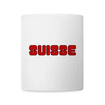 SCHWEIZ. LAND. GENF. SCHWEIZ. HUMOR. LAND - Tasse - Weiß - Vorne