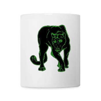 Panther - Tasse - Weiß - Vorne