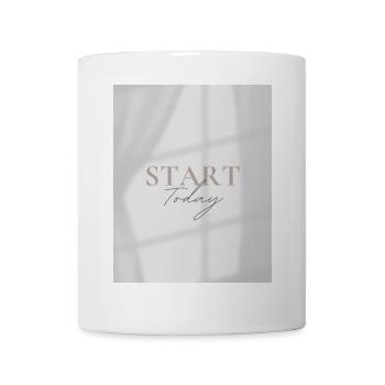START TODAY - Tasse - Weiß - Vorne