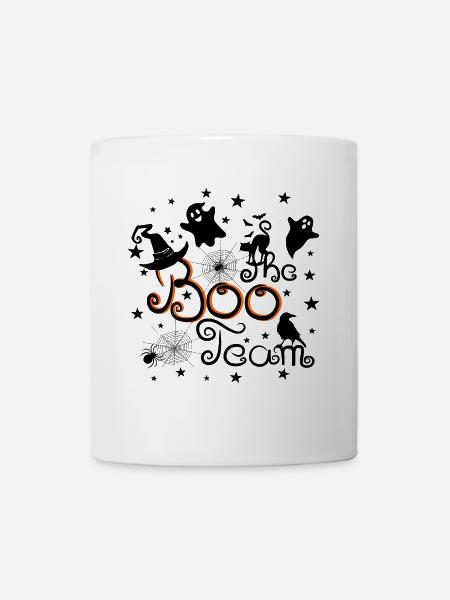 the Boo Team Halloween - Tasse - Weiß