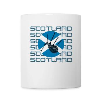 Dudelsack - Tasse - Weiß - Vorne