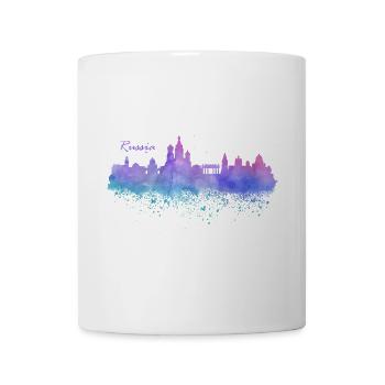 Russland - Tasse - Weiß - Vorne