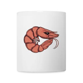 Shrimp || Annie. - Tasse - Weiß - Vorne